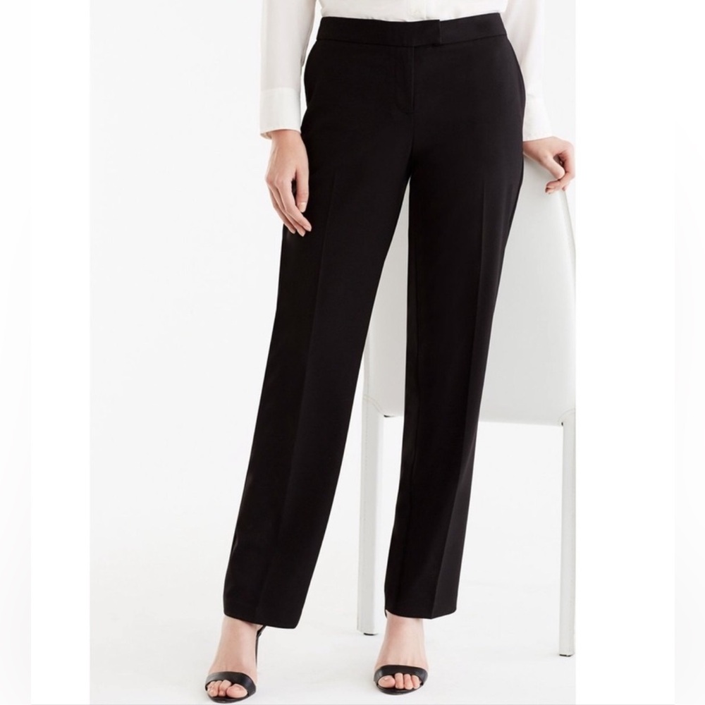 Jones New York The Sydney Pant Black Dress Pants Office Trousers Size 6